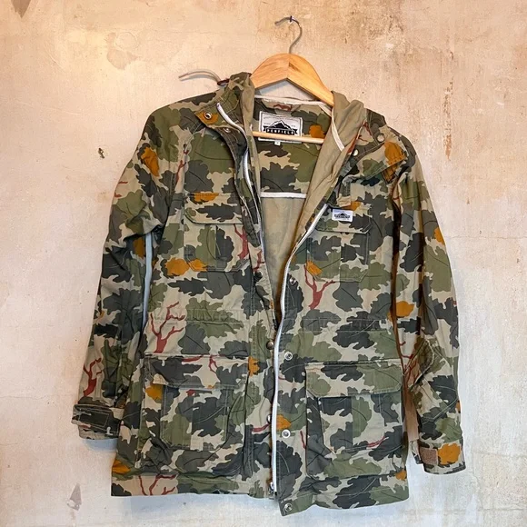 PENFIELD Vassan Mountain Printed Parka Vine Camouflage Size Small - Picture 3 of 6